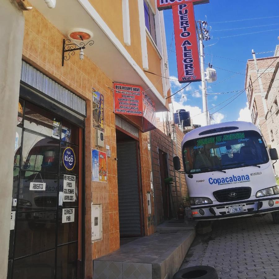 Hostal Puerto Alegre Copacabana  Buitenkant foto