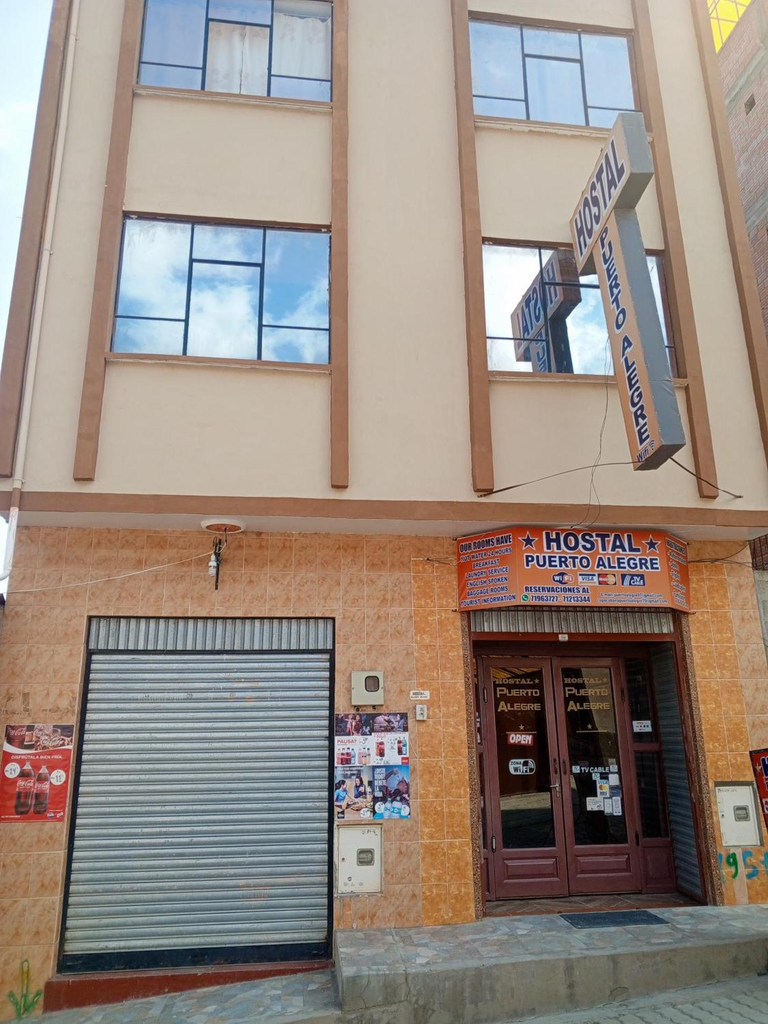Hostal Puerto Alegre Copacabana  Buitenkant foto
