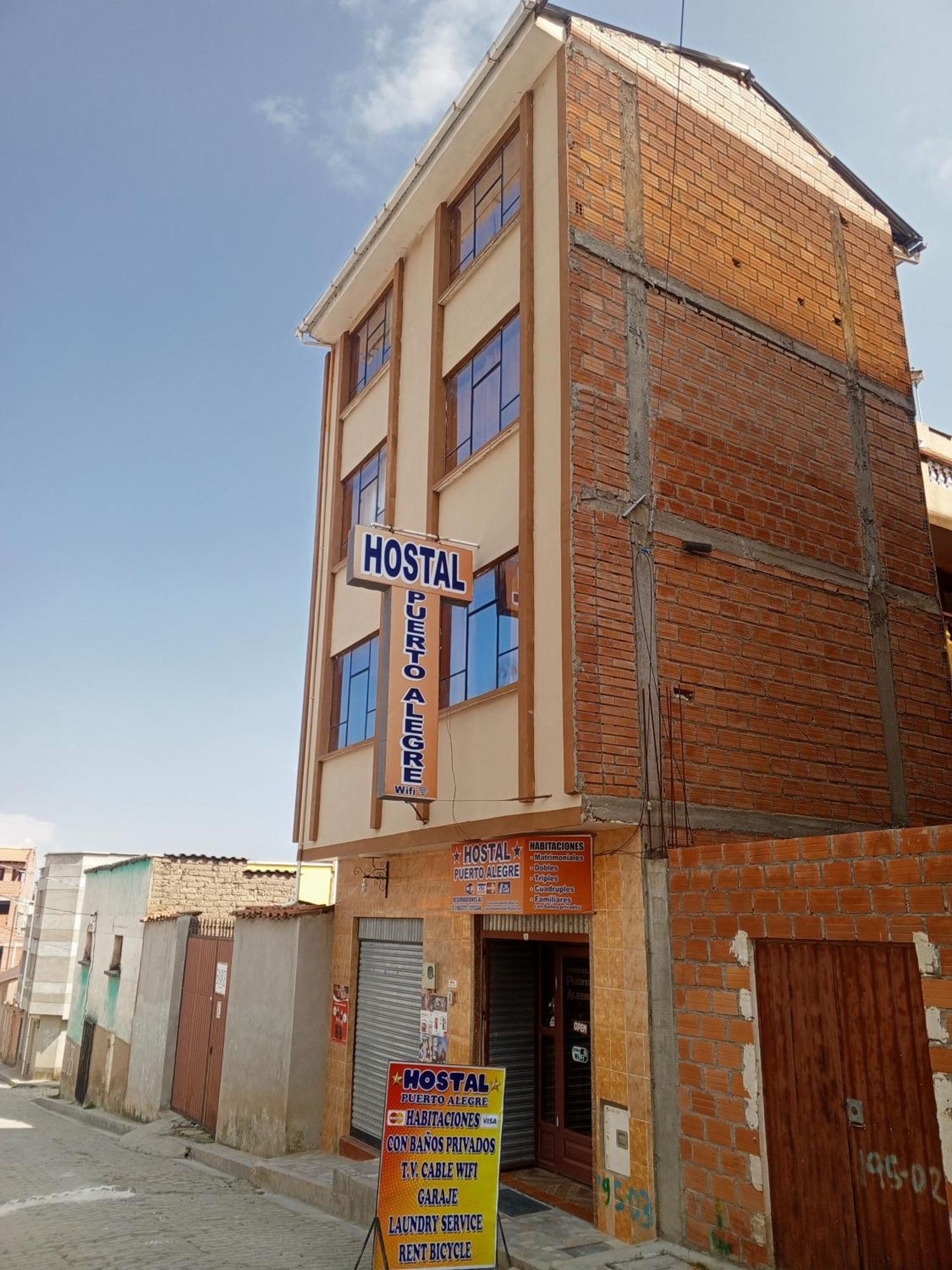 Hostal Puerto Alegre Copacabana  Buitenkant foto